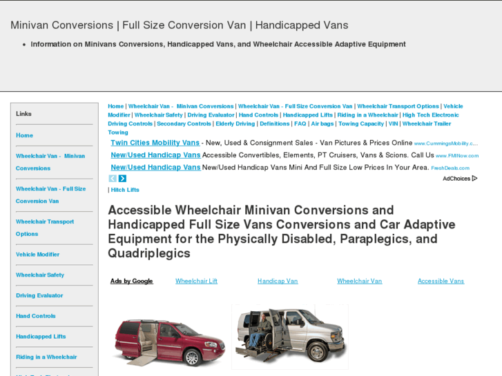 www.accessiblewheelchairvan.com