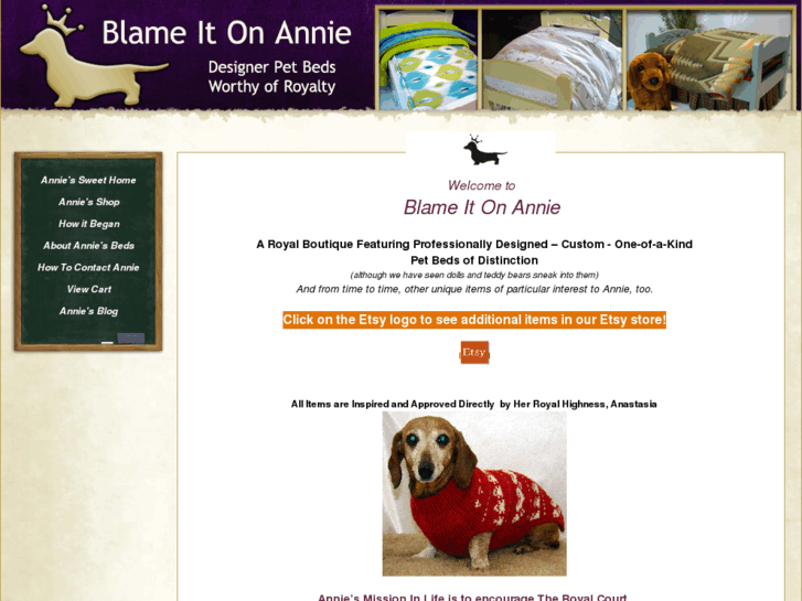 www.blameitonannie.com