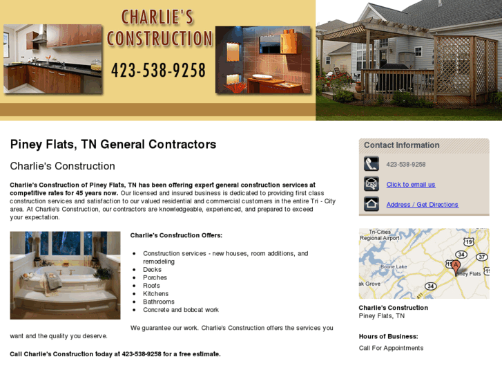 www.charliesconstruction.net