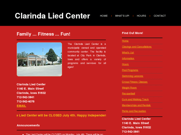 www.clarindaliedcenter.com