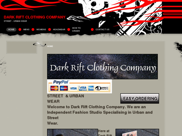 www.darkriftclothingcompany.com