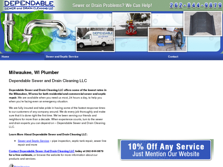 www.dependablesewercleaning.com