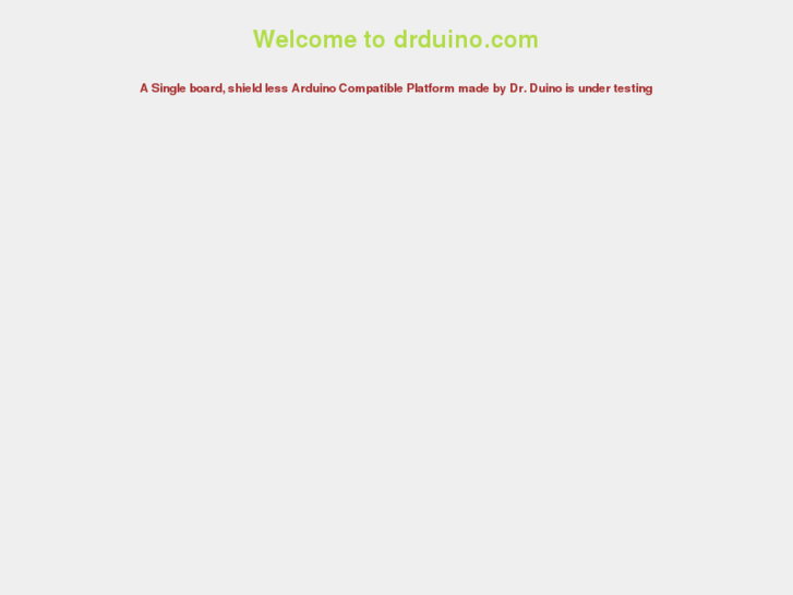 www.drduino.com