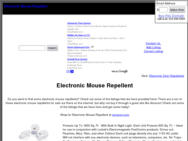 www.electronicmouserepellent.com