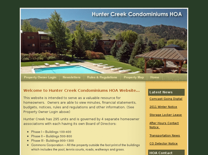 www.huntercreekcondos.net