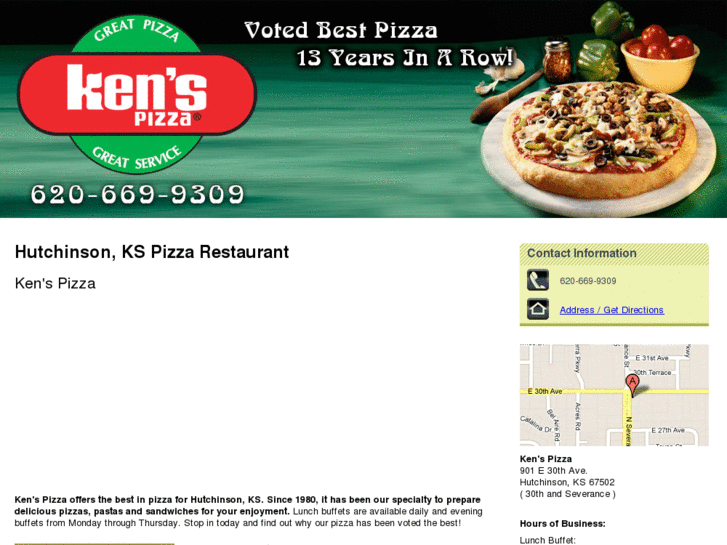 www.kenspizzahutchinson.com