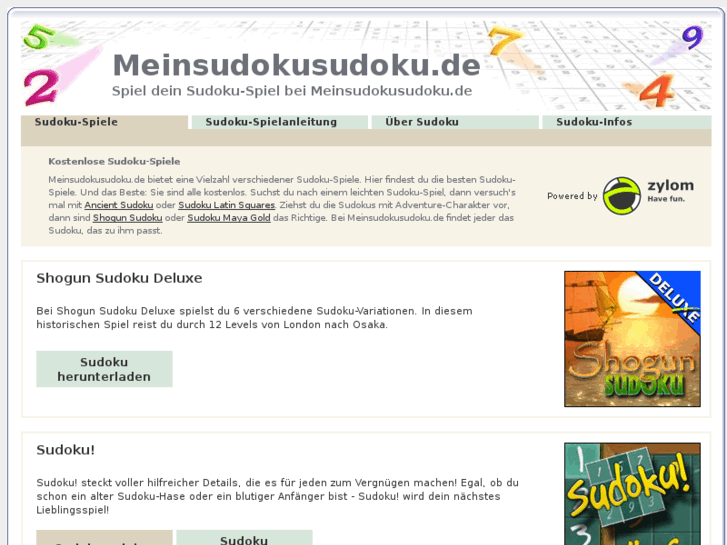 www.meinsudokusudoku.de