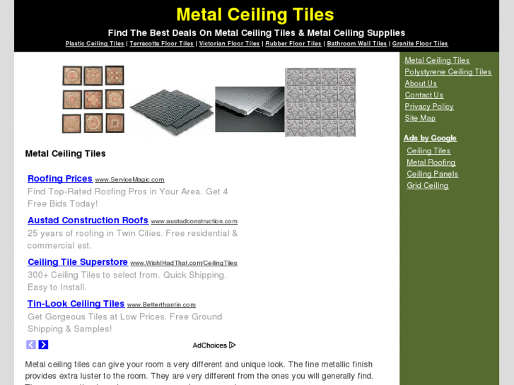 www.metalceilingtiles.net