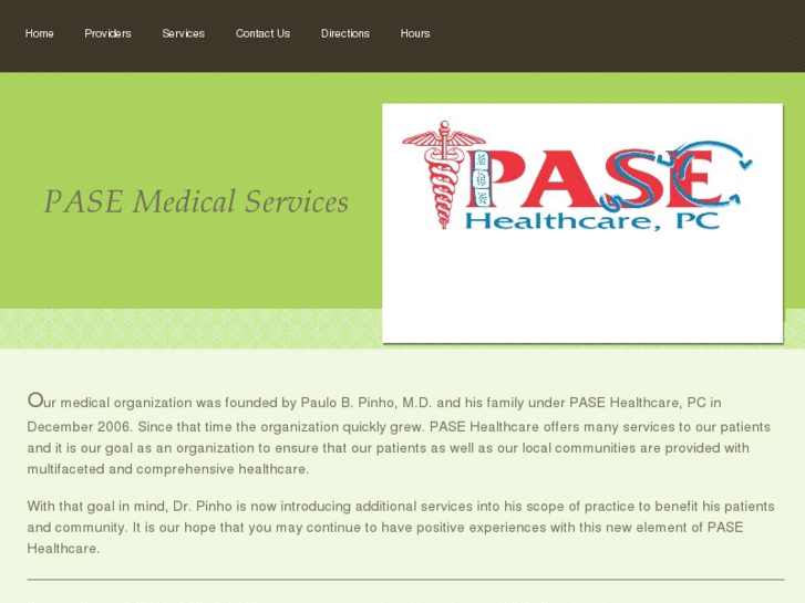 www.pasemedicalservices.com