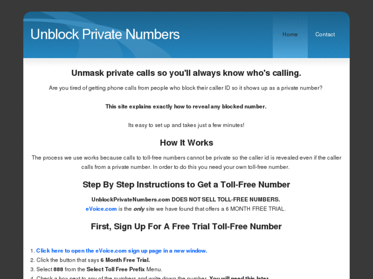 www.unblockprivatenumbers.com