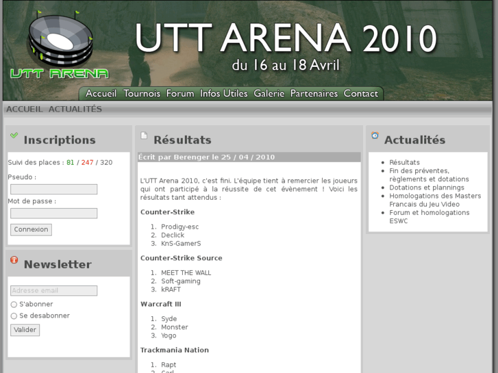 www.uttarena.org