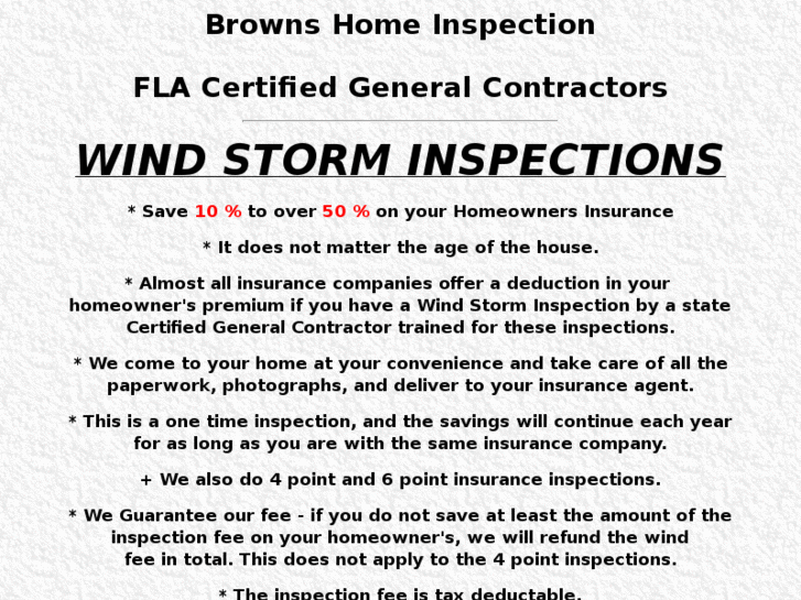 www.brownshomeinspection.com