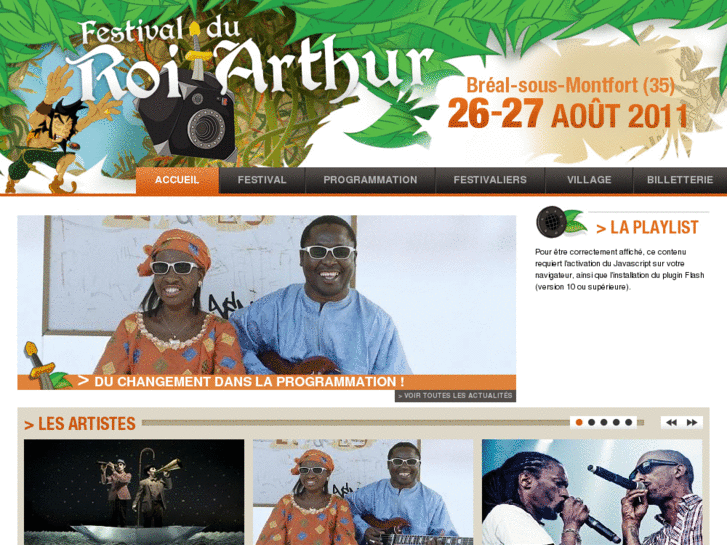 www.festivalduroiarthur.com