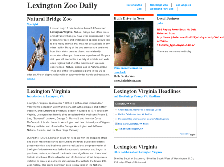 www.lexingtonzoo.com