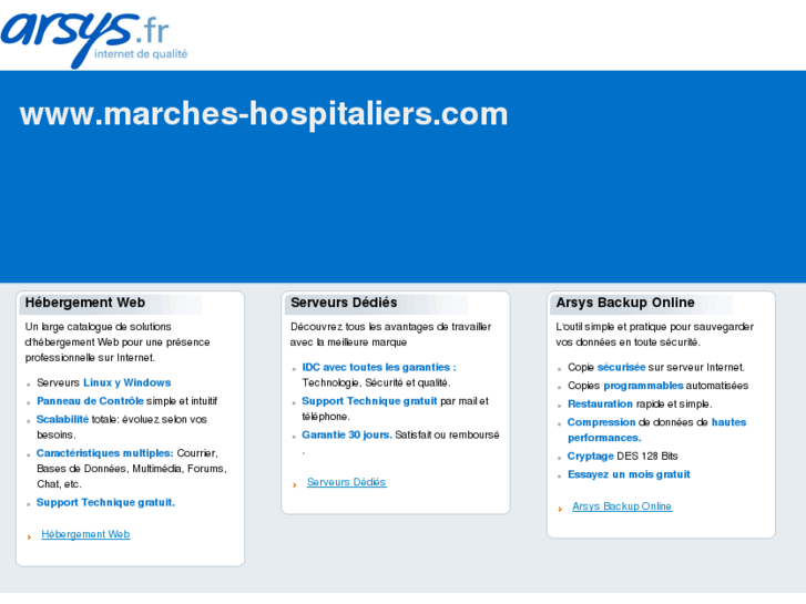 www.marches-hospitaliers.com