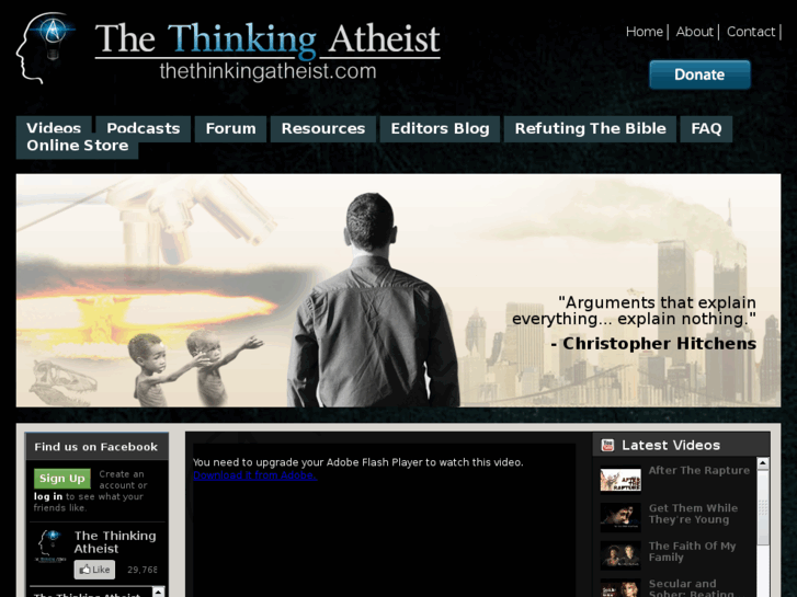 www.thethinkingatheist.com