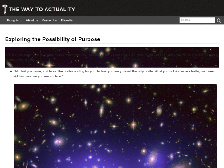 www.thewaytoactuality.com