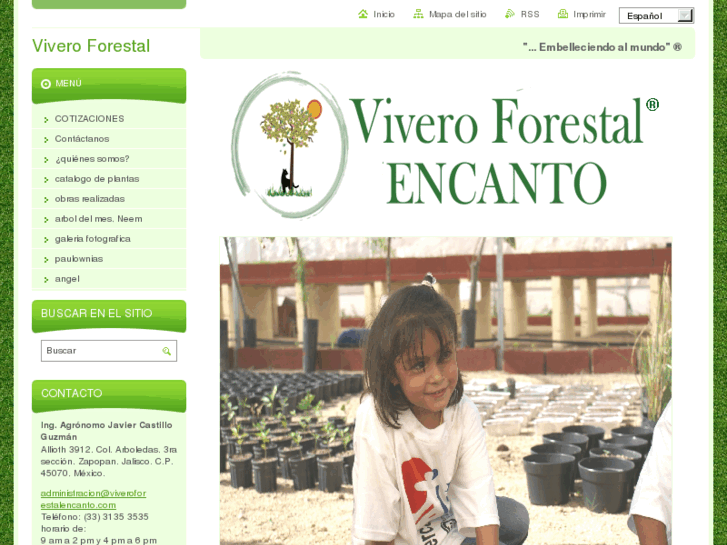 www.viveroforestalencanto.com