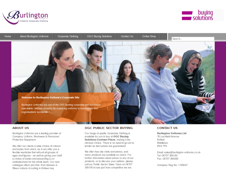 www.burlington-uniforms-corporate.co.uk