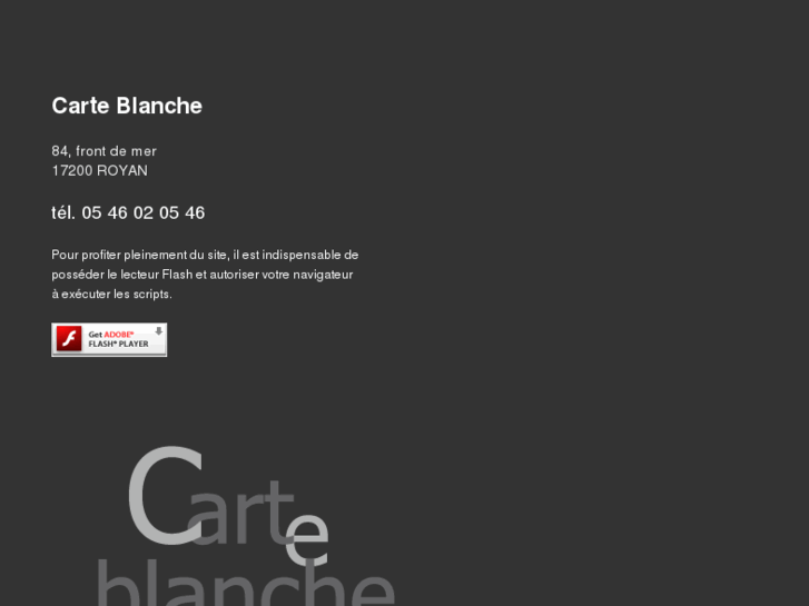 www.galerie-carteblanche.fr