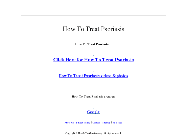 www.howtotreatpsoriasis.org