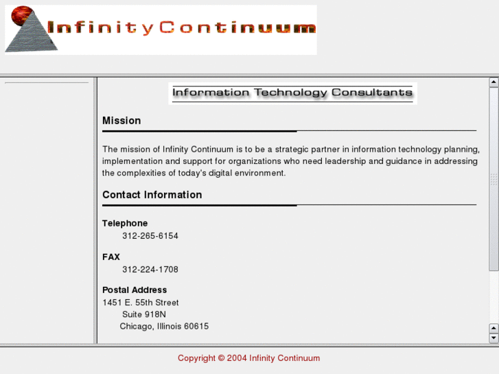 www.infinitycontinuum.net