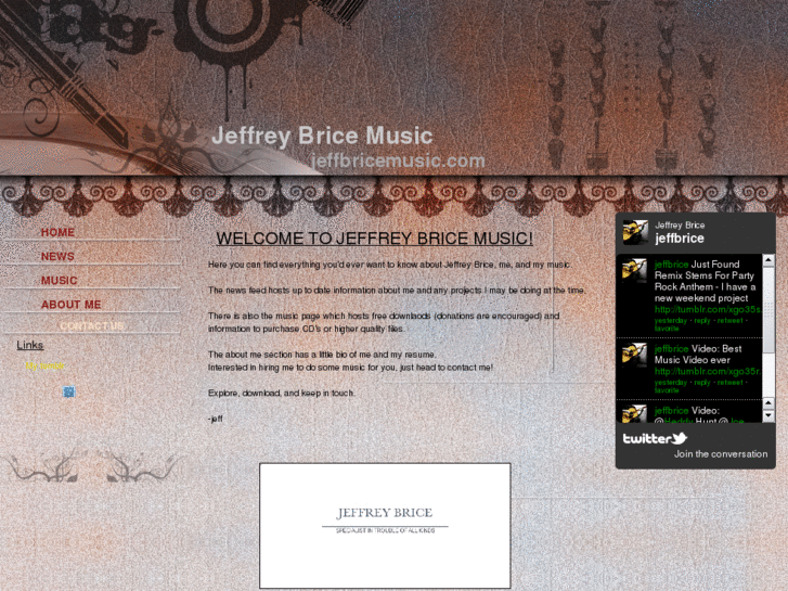 www.jeffbricemusic.com