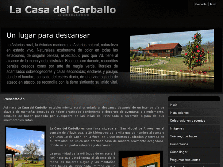 www.lacasadelcarballo.com