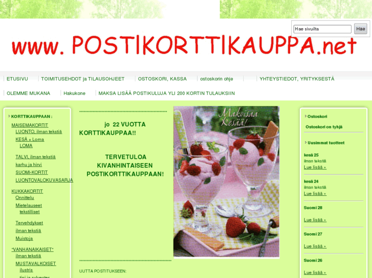 www.postikorttikauppa.net