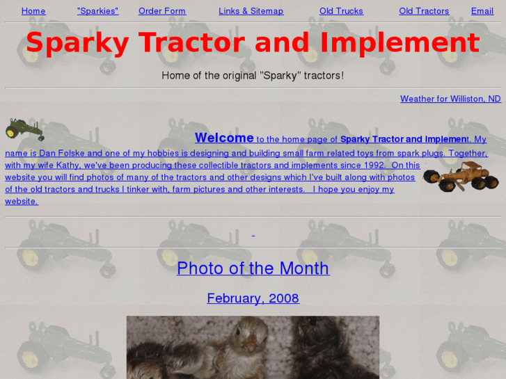 www.sparkytractor.com