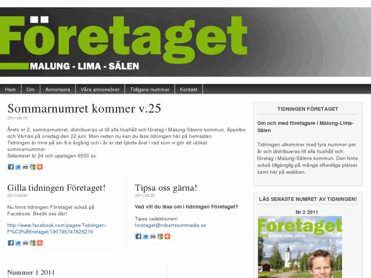 www.tidningenforetaget.se