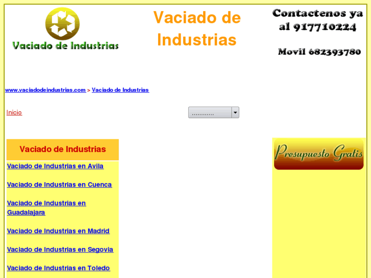 www.vaciadodeindustrias.com