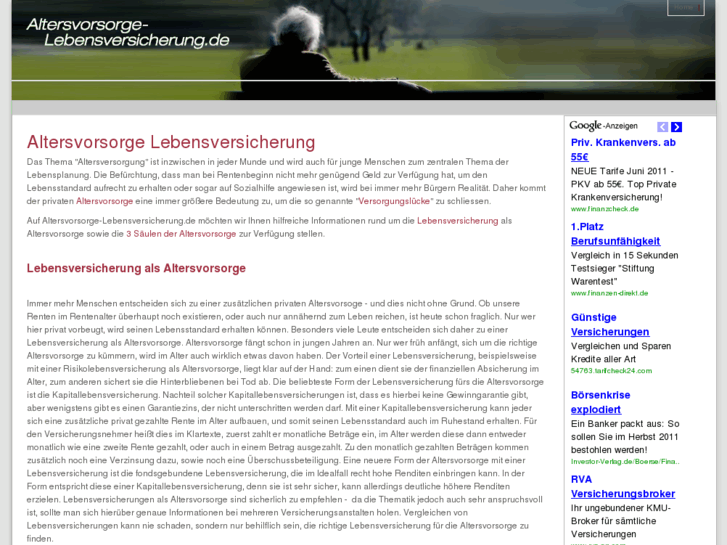 www.altersvorsorge-lebensversicherung.de