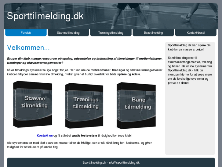 www.badmintontilmelding.dk