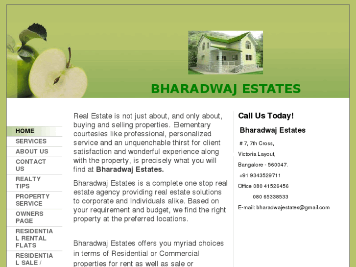 www.bharadwajestates.com