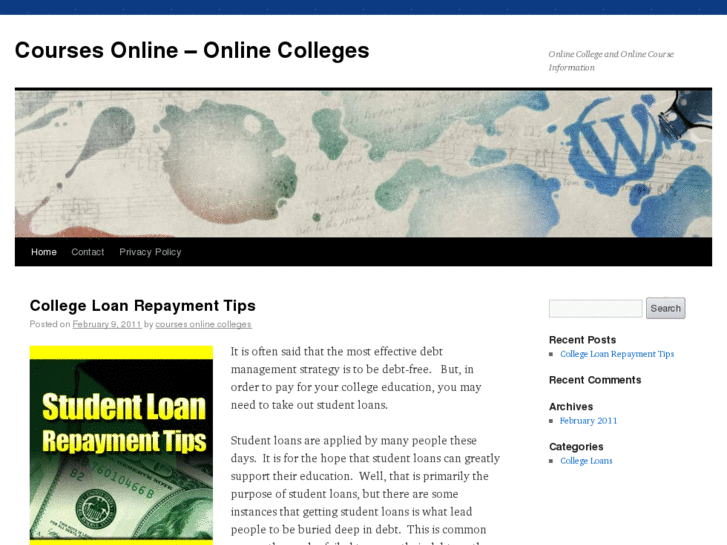 www.coursesonlinecolleges.com