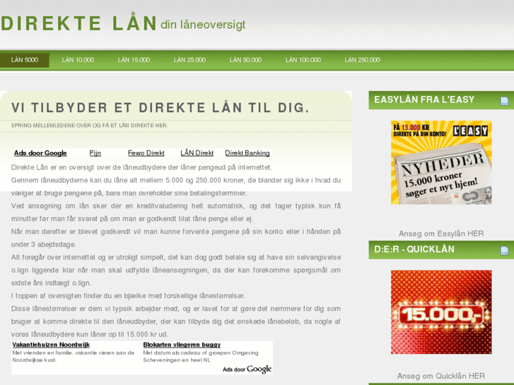 www.direktelaan.dk