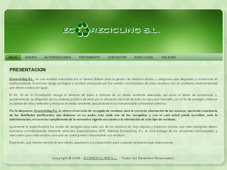 www.ecorecicling.es