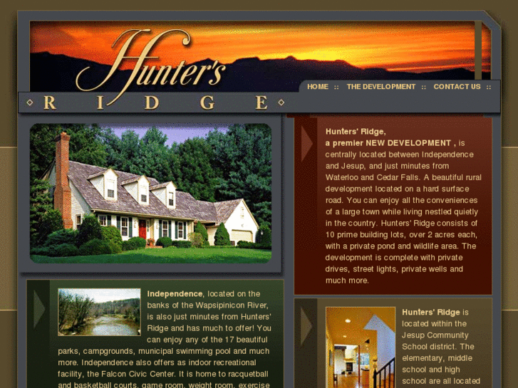 www.huntersridgedevelopment.com