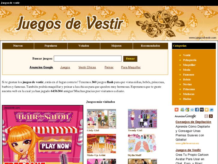 www.juegosdvestir.com