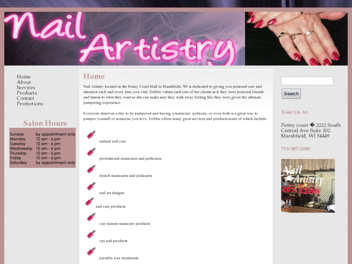 www.nailartistrysalon.com