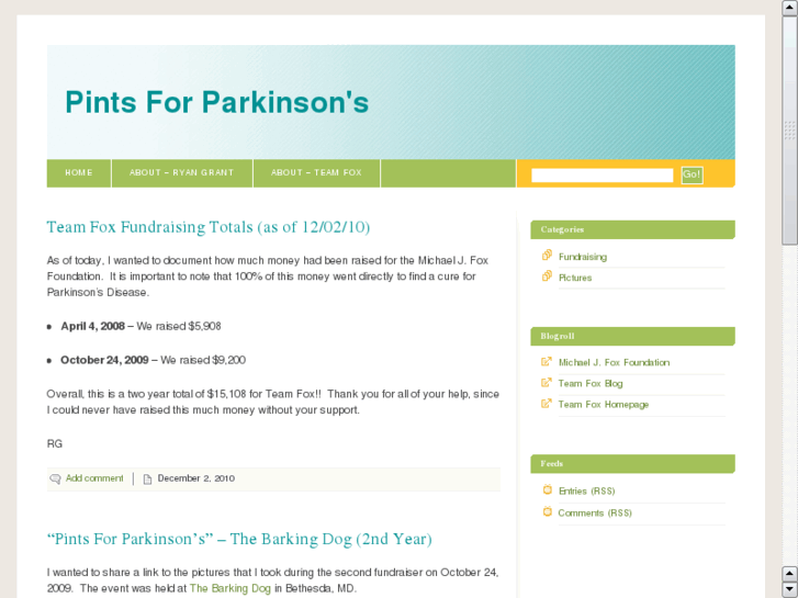 www.pintsforparkinsons.com