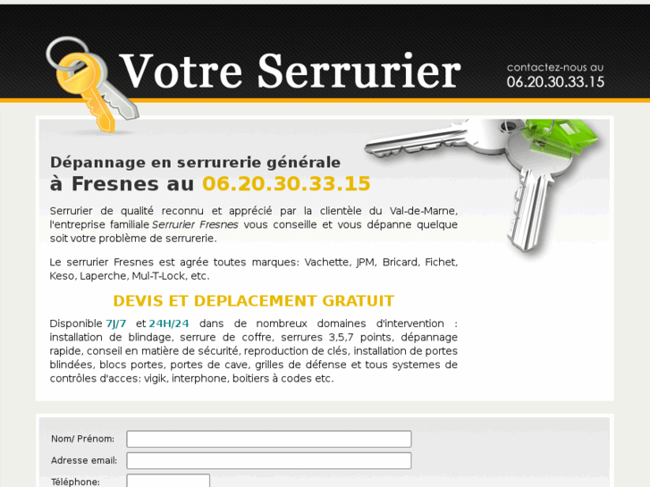 www.serrurerie-fresnes.fr