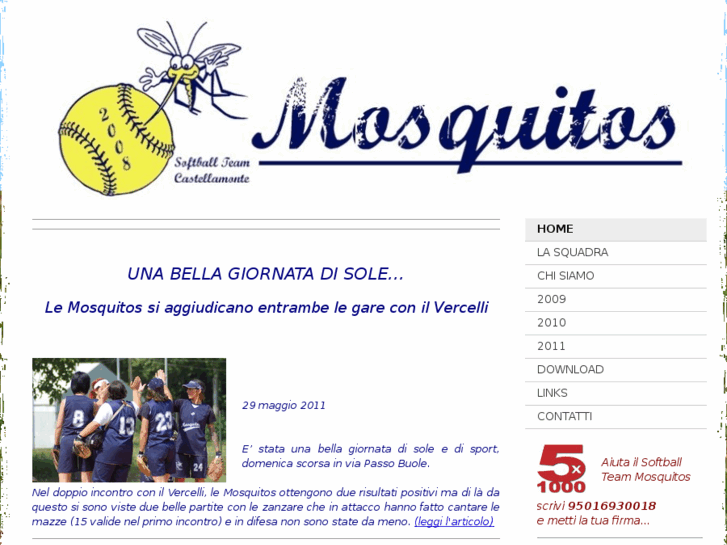 www.softballmosquitos.org