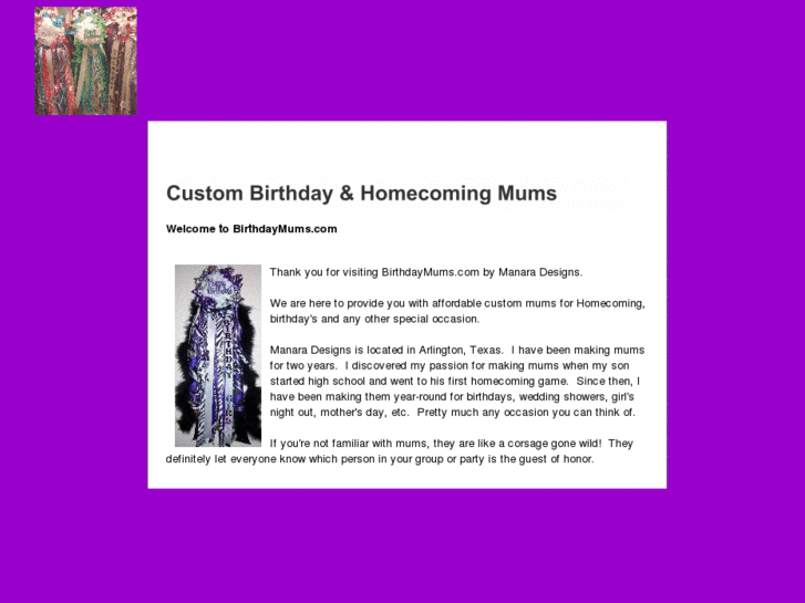 www.birthdaymums.com