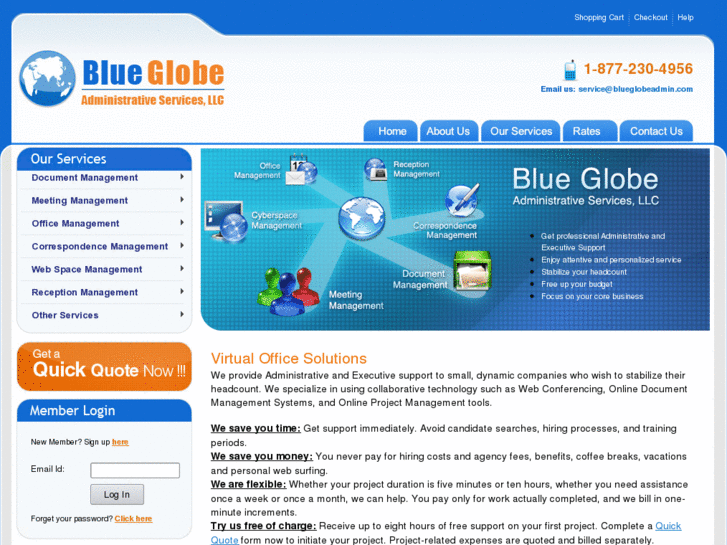 www.blueglobeadmin.com