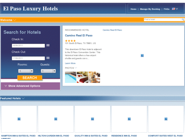 www.elpasoluxuryhotels.com