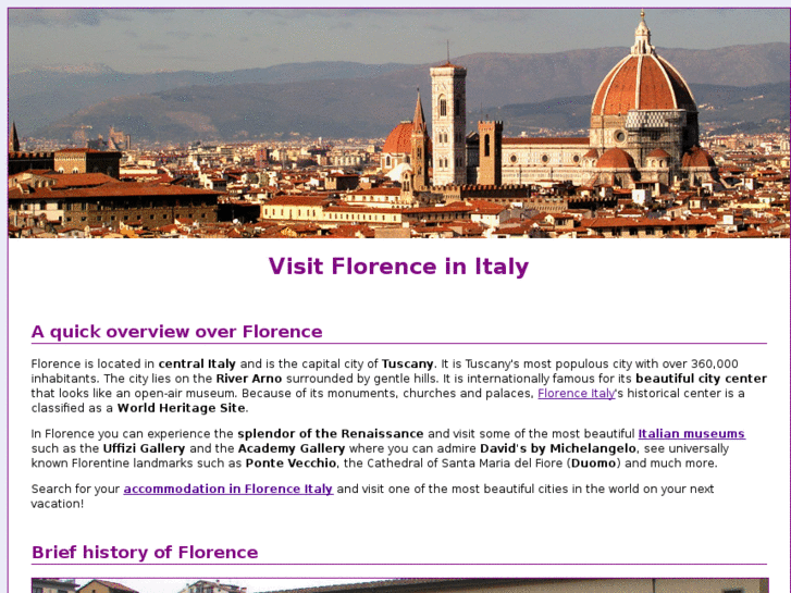 www.florenceitaly.info