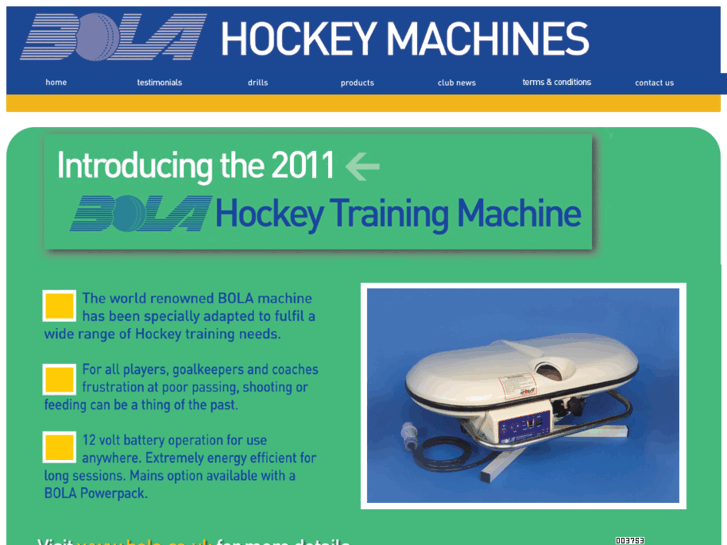 www.hockeyballmachines.com