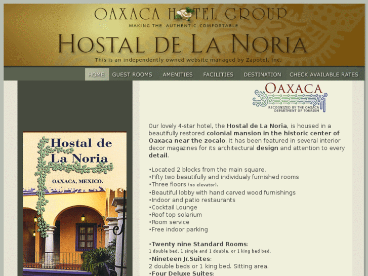 www.hotel-lanoria-oaxaca.com